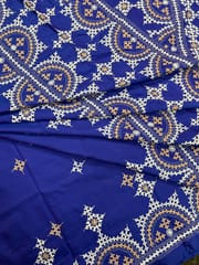 Mahal Kutchwork Saree