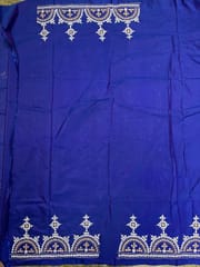 Mahal Kutchwork Saree