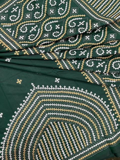 Majestic Kutchwork Saree