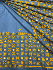 GRAND Kutchwork Saree