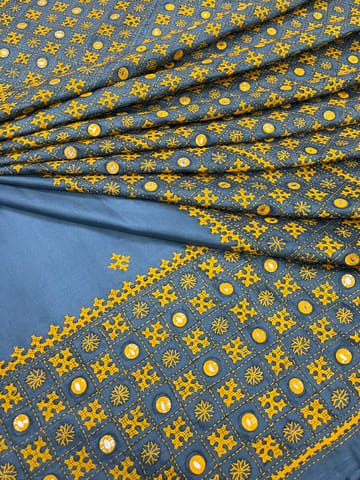 GRAND Kutchwork Saree