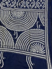 Chand Sifarish Kutchwork Saree