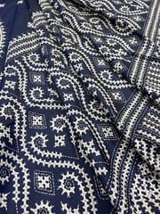 Chand Sifarish Kutchwork Saree