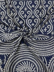 Chand Sifarish Kutchwork Saree