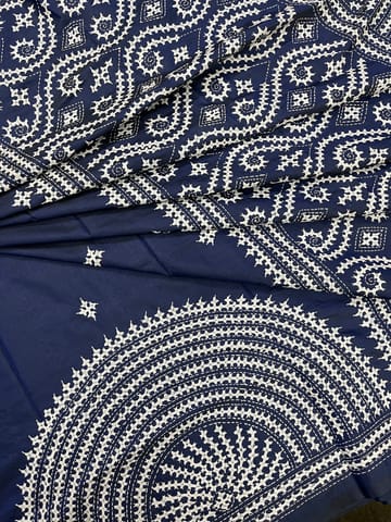 Chand Sifarish Kutchwork Saree