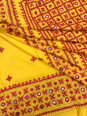 GRAND Kutchwork Saree