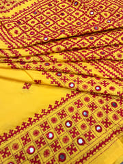 GRAND Kutchwork Saree
