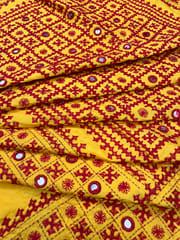 GRAND Kutchwork Saree