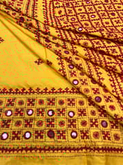 GRAND Kutchwork Saree