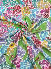 PARROT Theme Kanthawork Saree