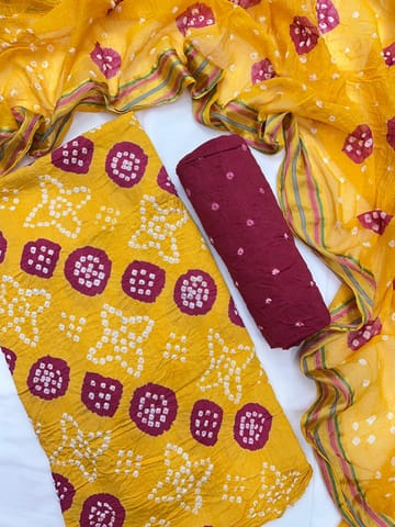 Bandhani Dress Material