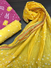 Bandhani Dress Material