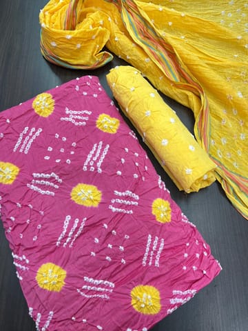 Bandhani Dress Material