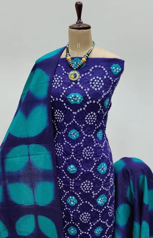 Bandhani Dress Material