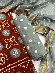 Bandhani Dress Material