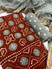 Bandhani Dress Material
