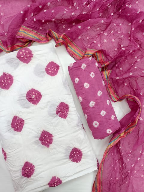 Bandhani Dress Material