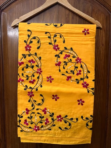 Cotton Kanthawork Saree