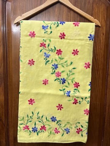 Cotton Kanthawork Saree