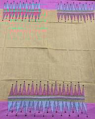 Dual Color Kanthawork Blouse Piece