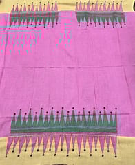 Dual Color Kanthawork Blouse Piece