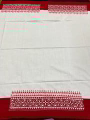 Dual Color Kanthawork Blouse Piece