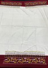 Dual Color Kanthawork Blouse Piece
