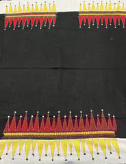 Dual Color Kanthawork Blouse Piece