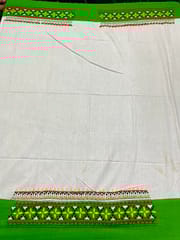 Dual Color Kanthawork Blouse Piece