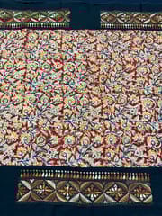 Kalamkari Kanthawork Blouse Piece