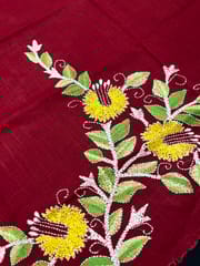 Mandhara Designer Kanthawork Blouse Piece