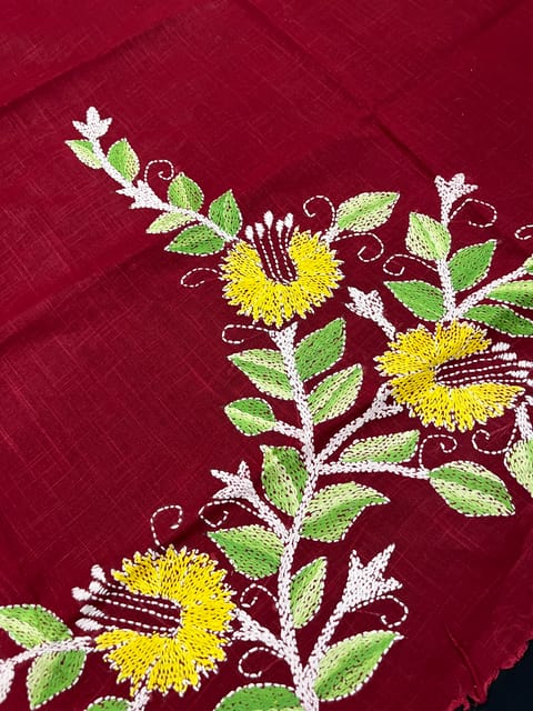 Mandhara Designer Kanthawork Blouse Piece