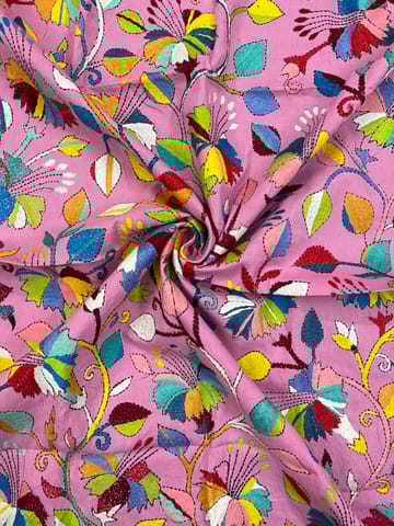 Mandhara Designer Kanthawork Blouse Piece