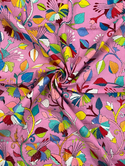 Mandhara Designer Kanthawork Blouse Piece