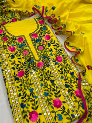 Phulkari Dress Material
