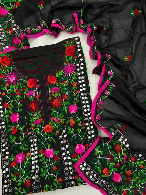 Phulkari Dress Material