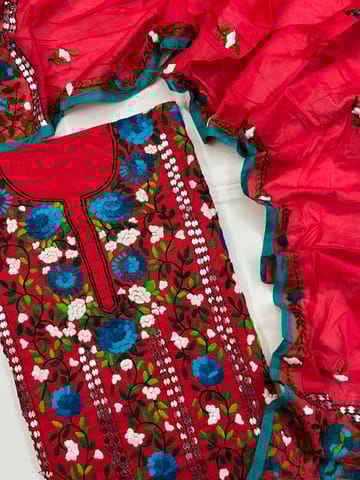 Phulkari Dress Material