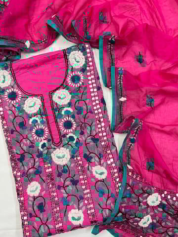 Phulkari Dress Material