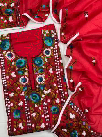 Phulkari Dress Material