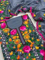 Phulkari Dress Material