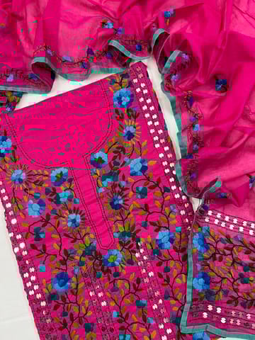 Phulkari Dress Material