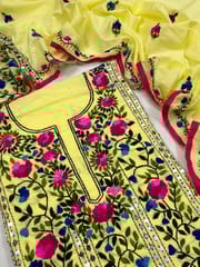 Phulkari Dress Material