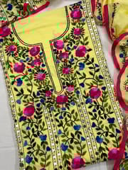 Phulkari Dress Material
