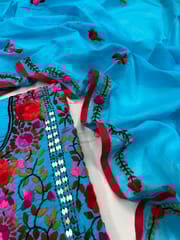 Phulkari Dress Material
