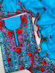 Phulkari Dress Material