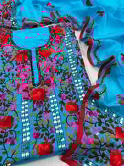 Phulkari Dress Material