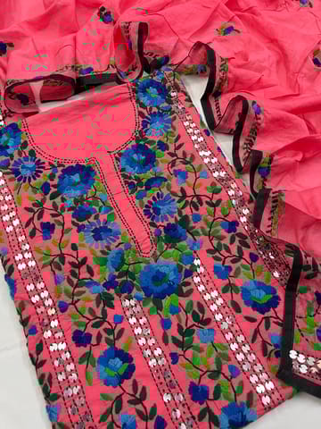 Phulkari Dress Material