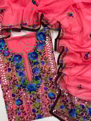 Phulkari Dress Material