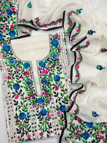 Phulkari Dress Material