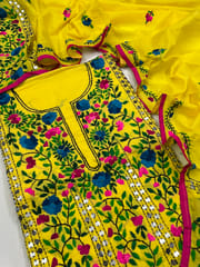 Phulkari Dress Material